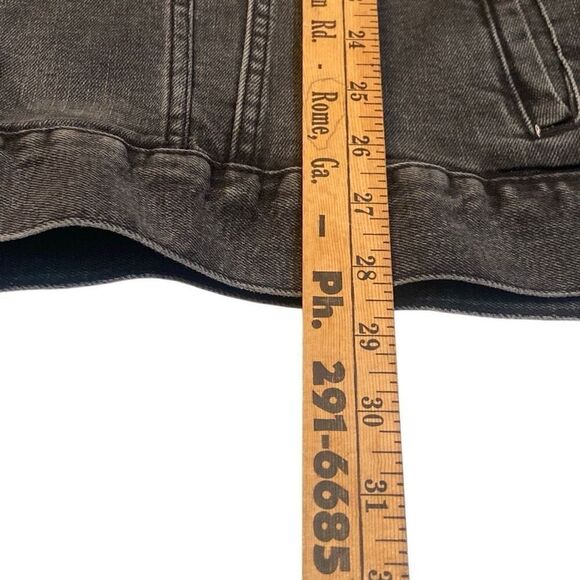 Alien Space UFO Themed Denim Jacket Handmade Unique One-Of-A-Kind Men Size XXXL - Picture 11 of 12